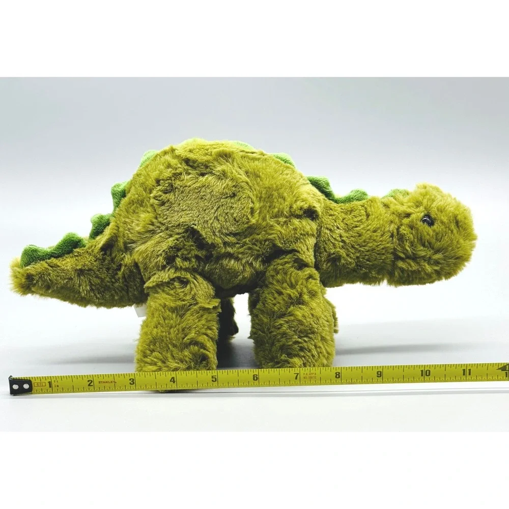 Manhattan Toy Company Stegosaurus Dinosaur‎ Green Plush Stuffed Animal 2016 11